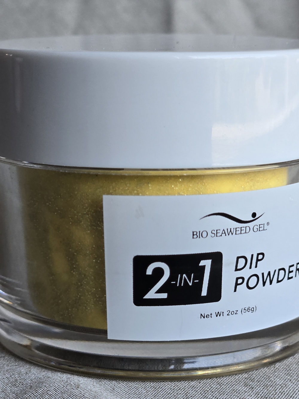 Bio Seaweed Gel Yellow Dip Powder - Bahama Mama #72